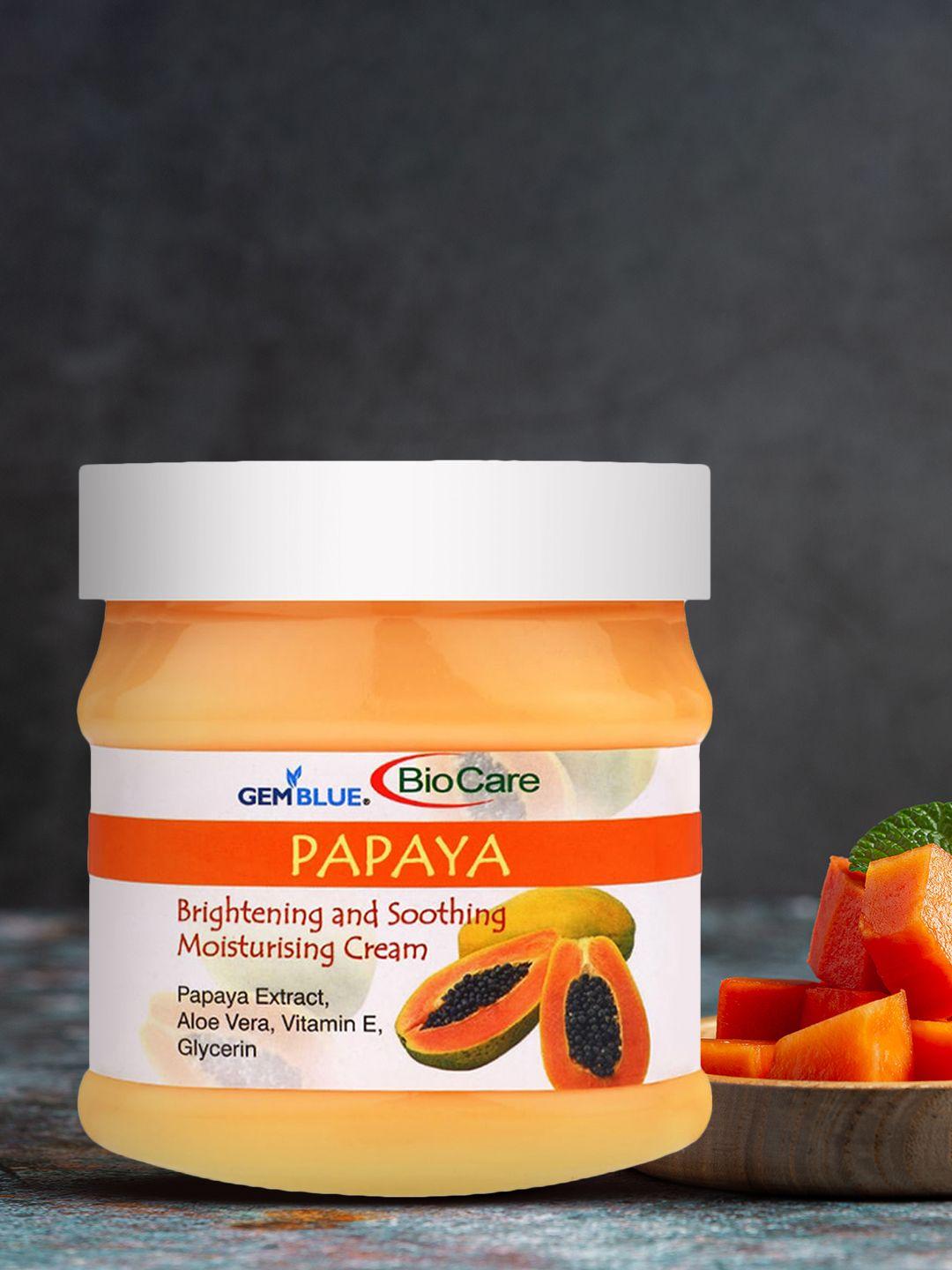 gemblue biocare papaya cream - 500 ml