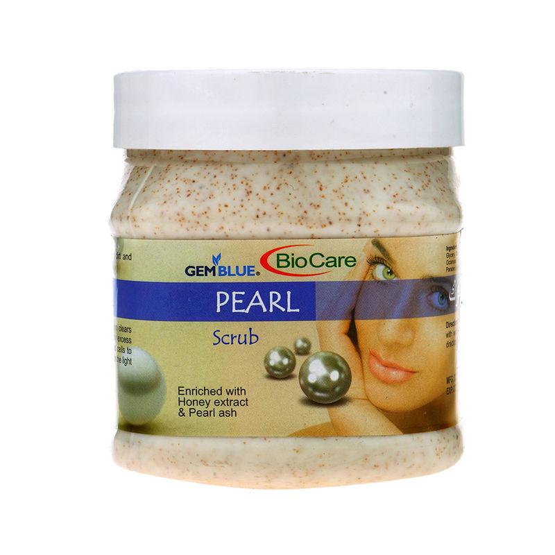 gemblue biocare pearl face and body scrub