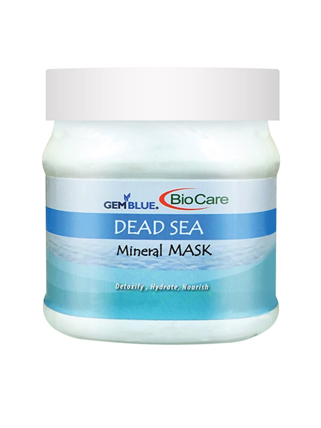 gemblue biocare unisex dead sea mineral mask 500ml