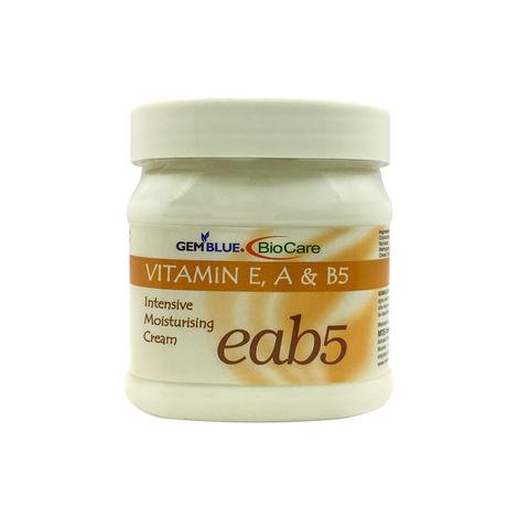 gemblue biocare vitamine e a & b5 intensive moisturising cream (500 ml)