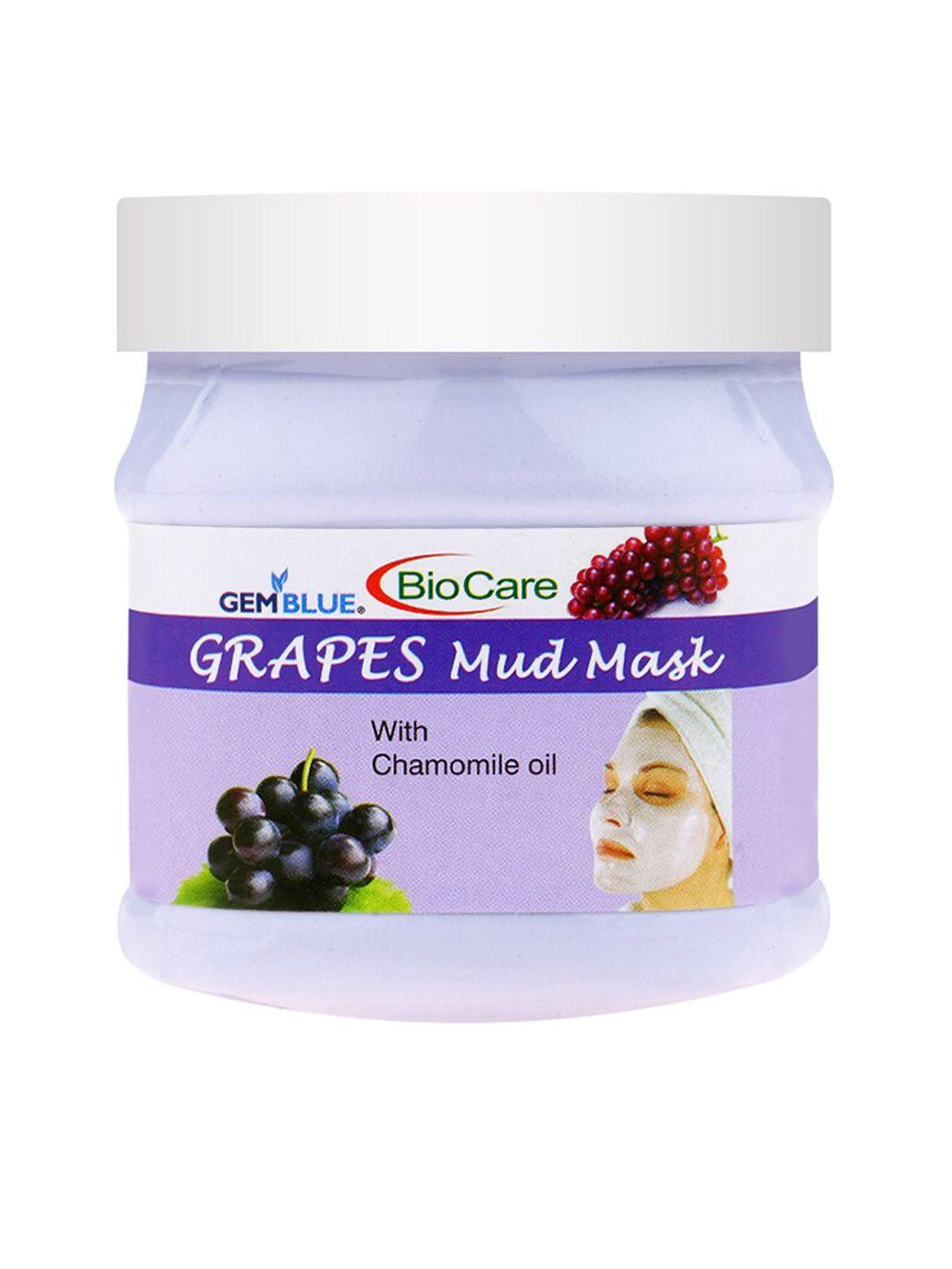 gemblue biocare; white grapes mud mask, 500ml