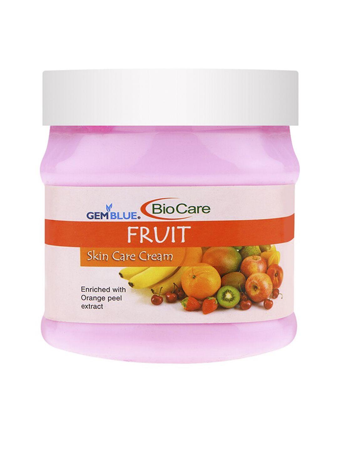gemblue biocare fruit skin care body cream 500 ml