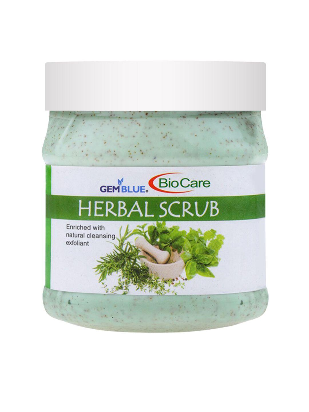 gemblue biocare herbal scrub 500 ml