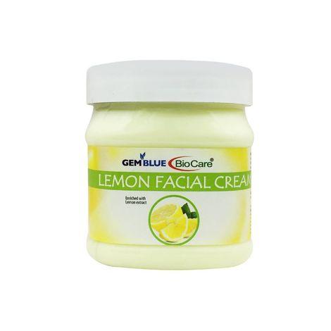 gemblue biocare lemon facial cream (500 ml)