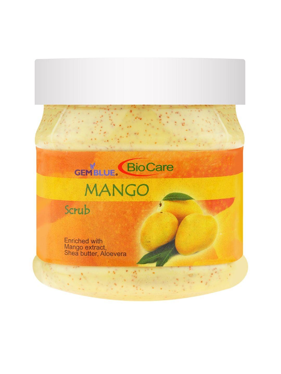 gemblue biocare mango scrub 500ml