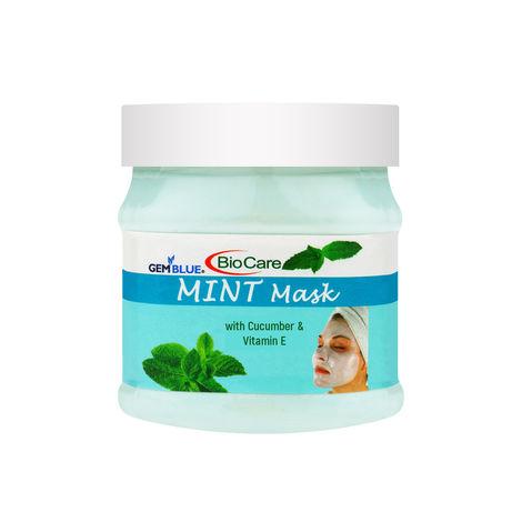 gemblue biocare mint face mask