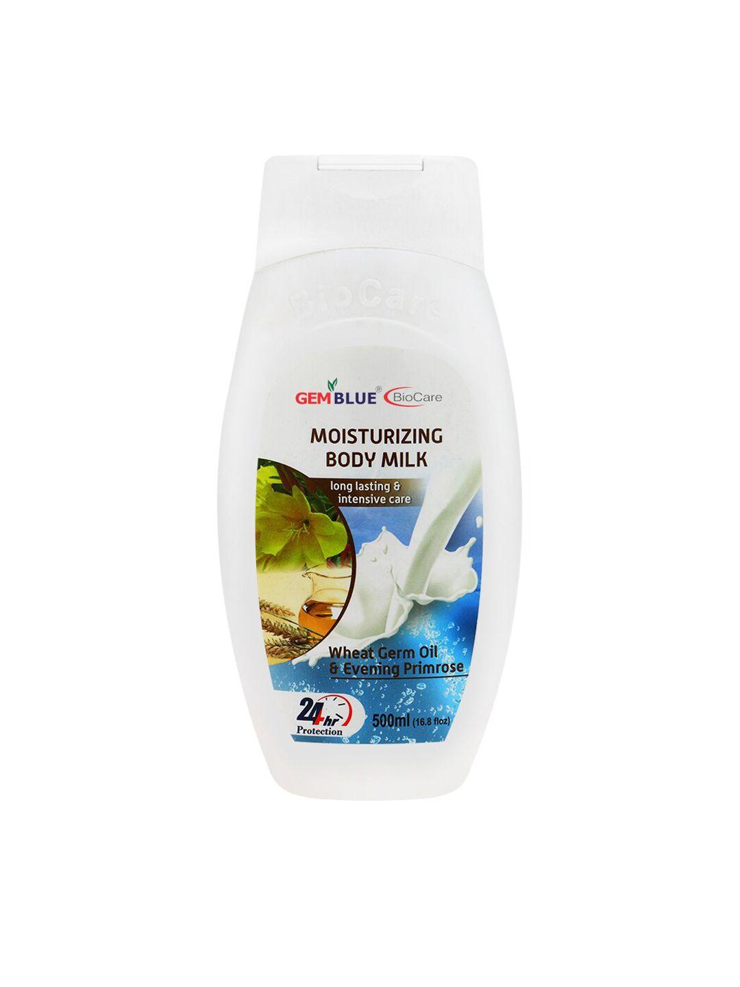 gemblue biocare moisturizing body milk lotion 500ml