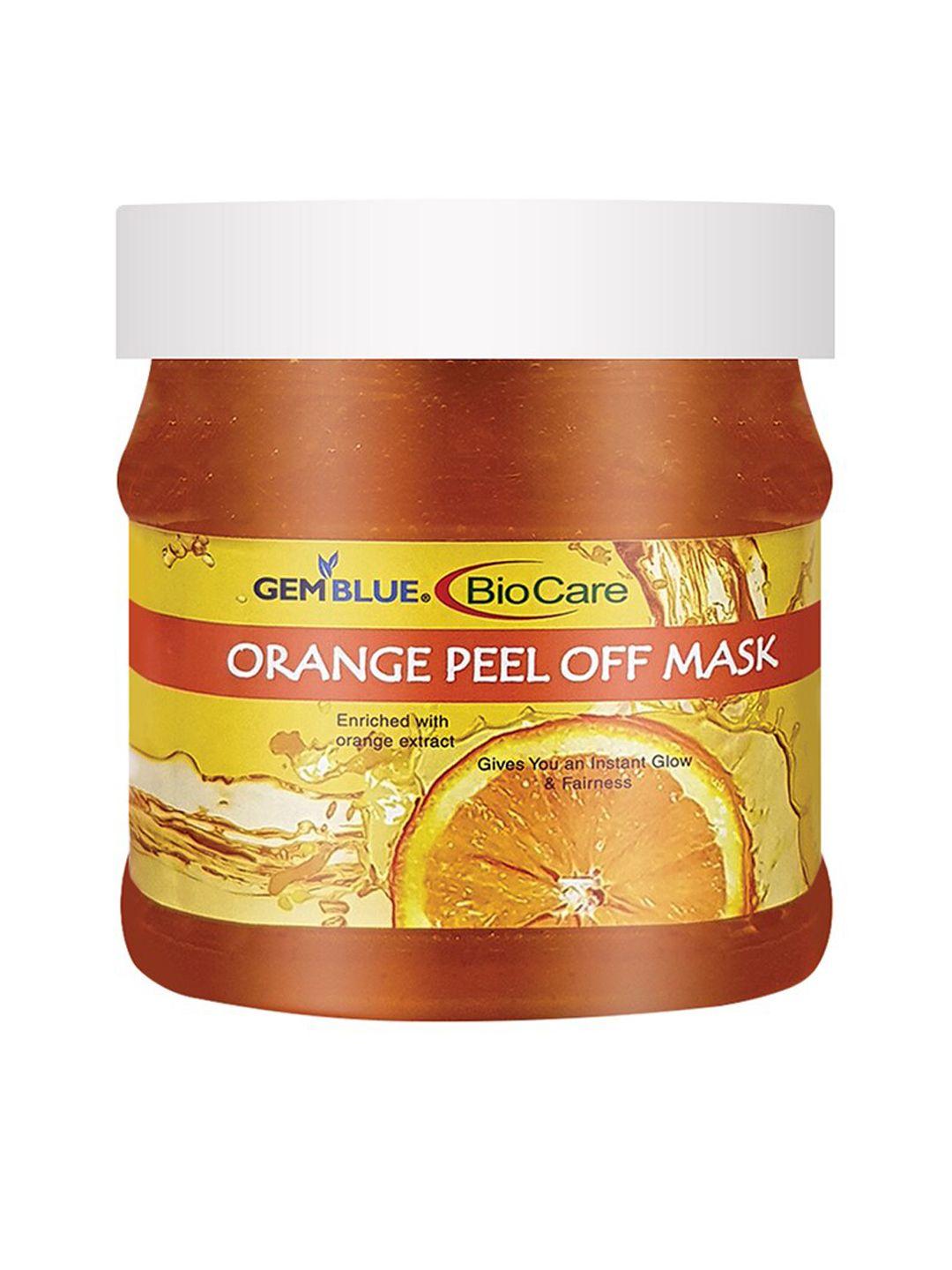 gemblue biocare orange peel off mask 500 ml
