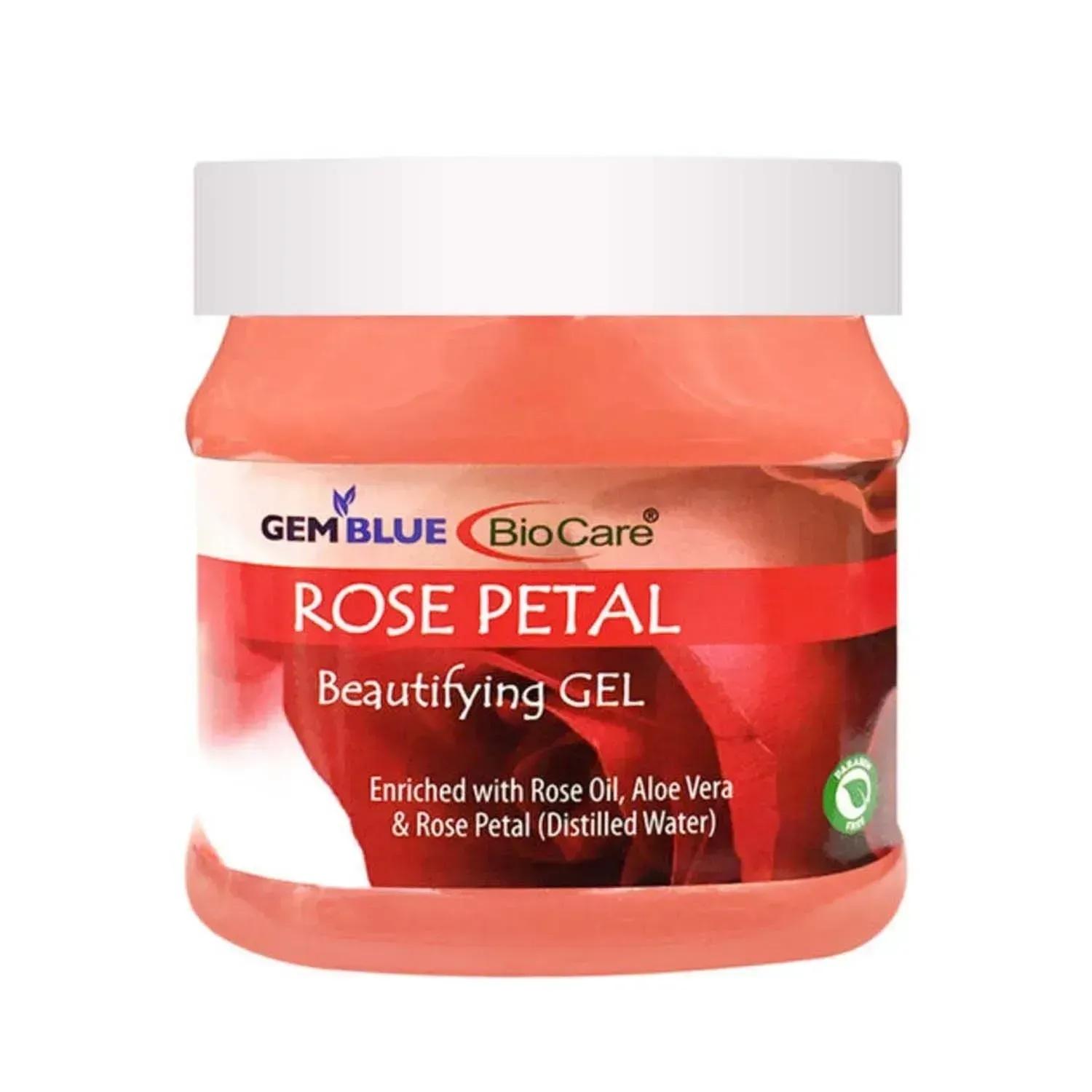 gemblue biocare rose petal gel - (500ml)