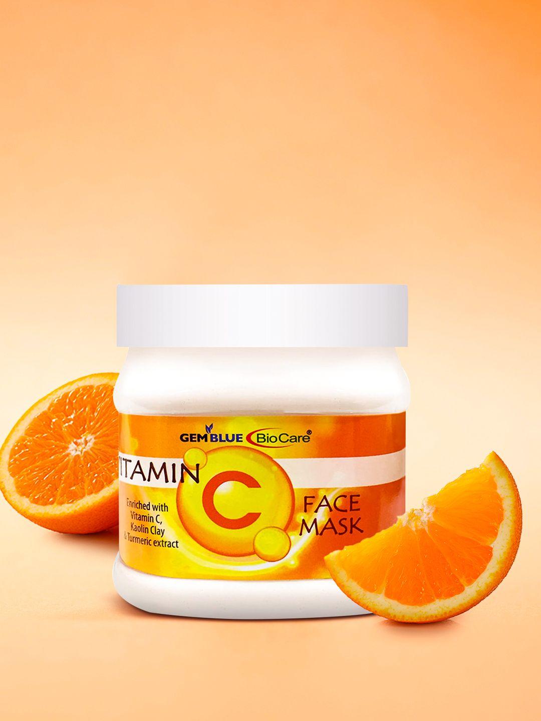 gemblue biocare vitamin c face mask 500 ml