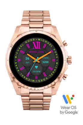 gen 6 bradshaw 44 mm full color display dial stainless steel digital watch for women - mkt5133