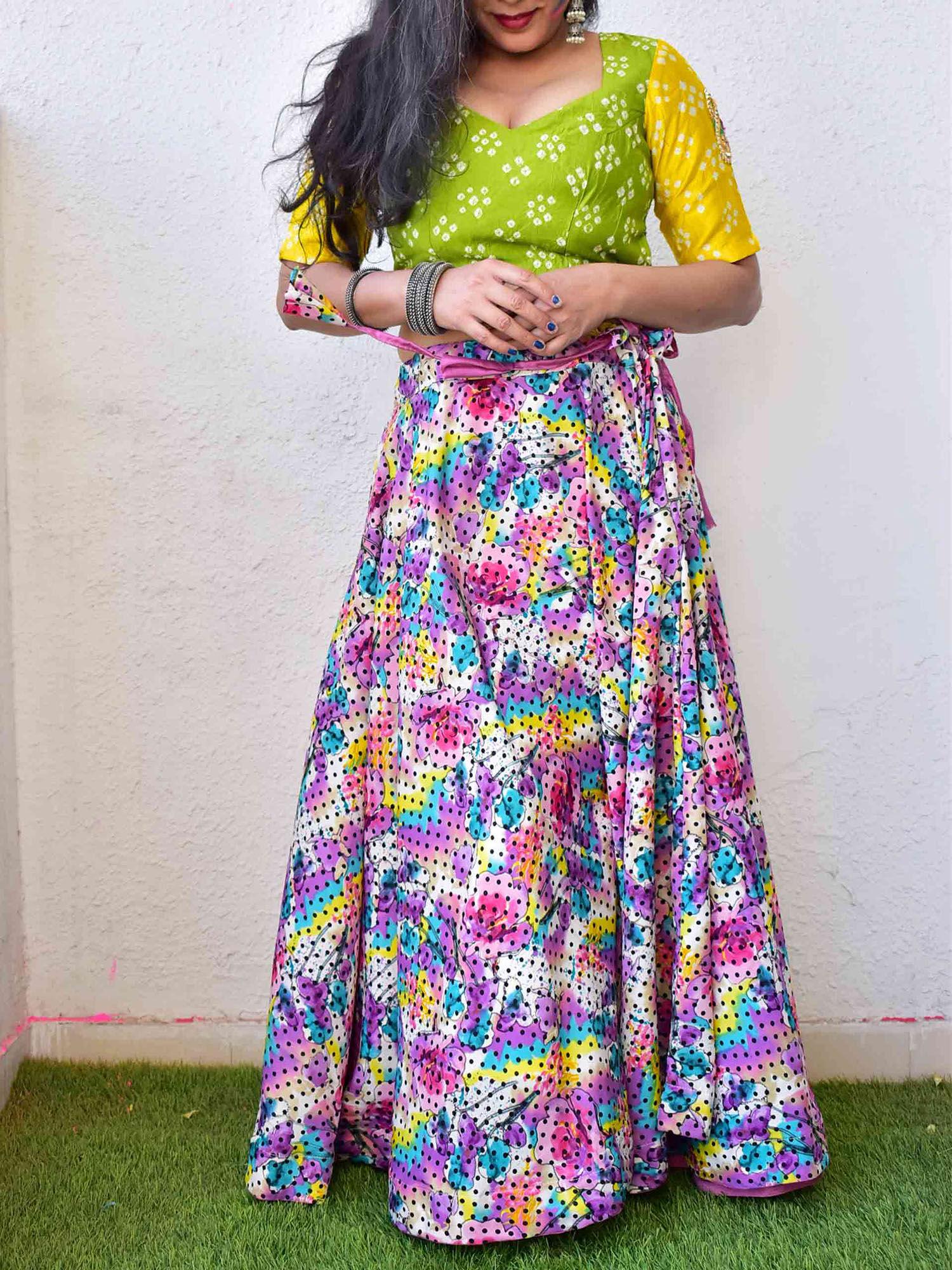 genda phool skirt