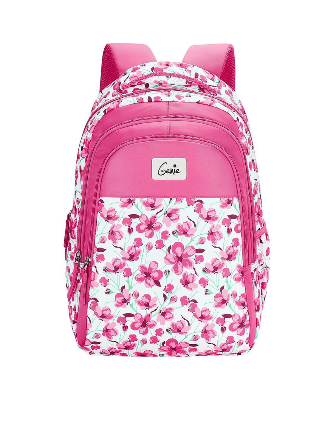 genie unisex floral print backpack-27l
