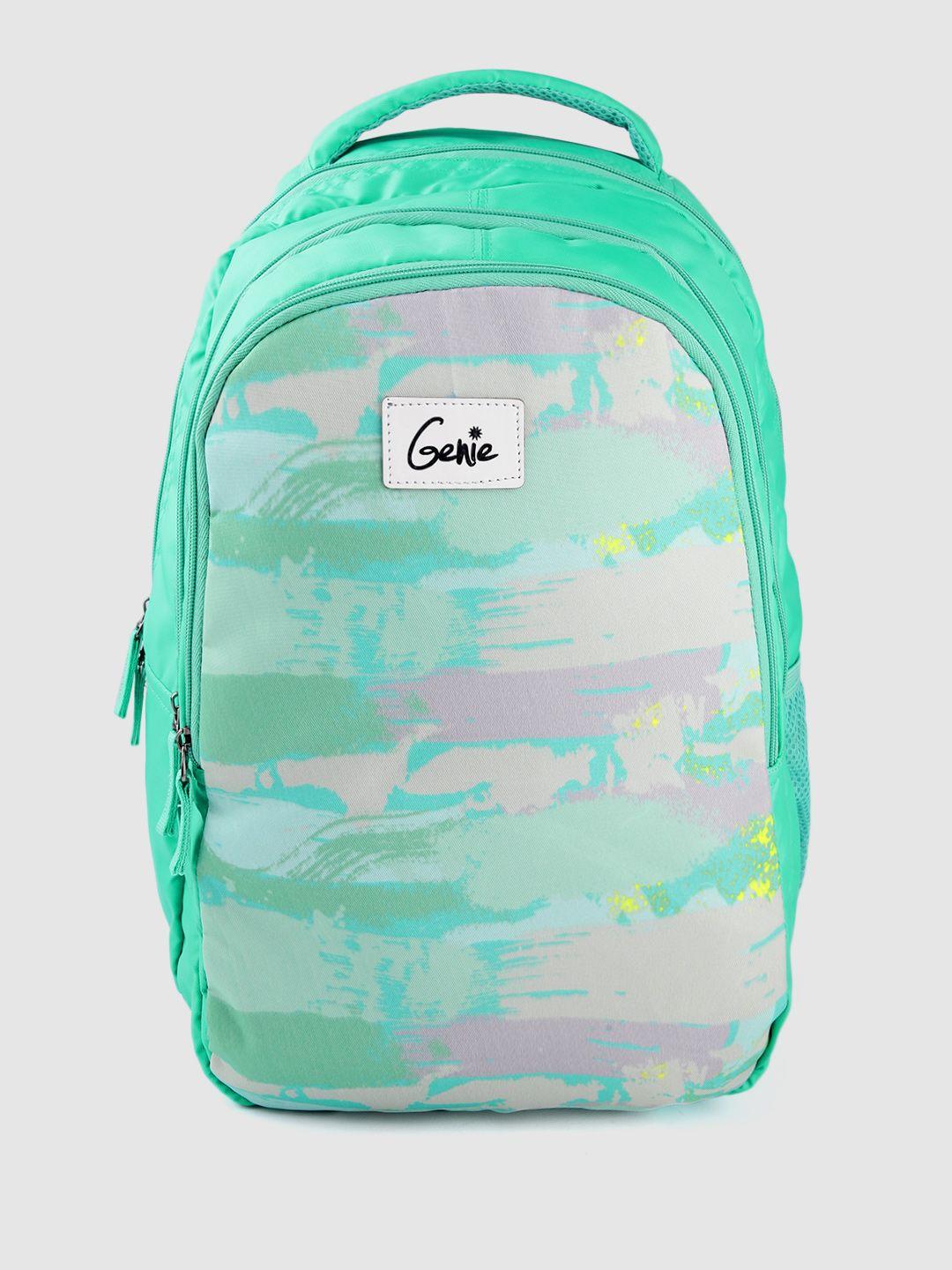 genie women abstract printed backpack - 27 ltr