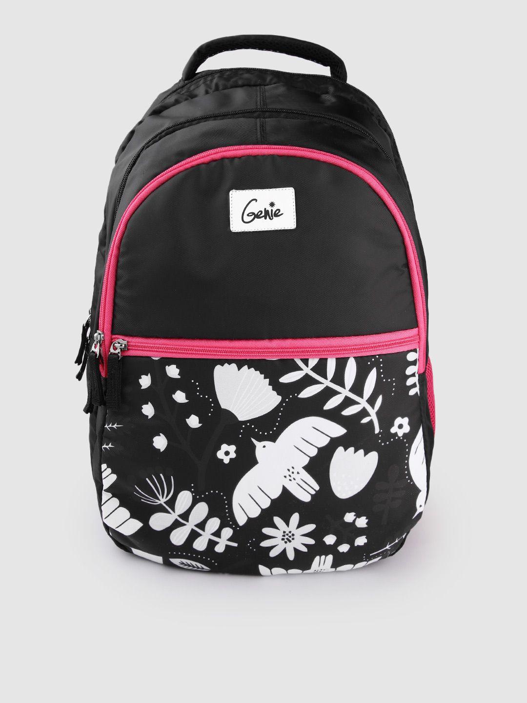 genie women floral printed backpack- 36.4 ltr