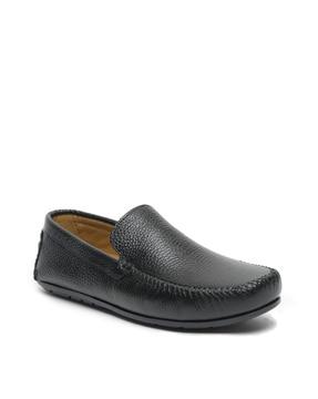 genuine leather loafers