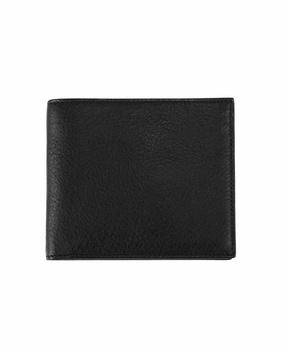 genuine leather bi-fold wallet