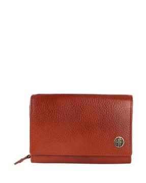 genuine leather bifold wallet