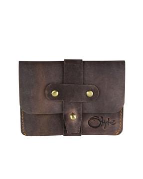 genuine leather card holder