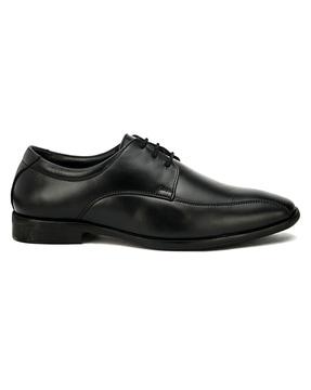 genuine leather formal derby shoes