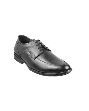 genuine leather formal derby shoes