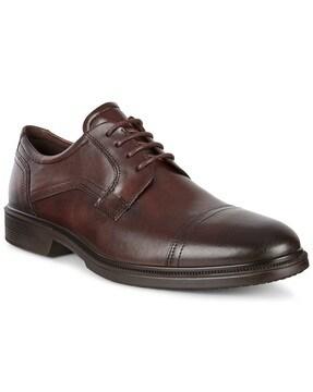 genuine leather formal lace-up shoes
