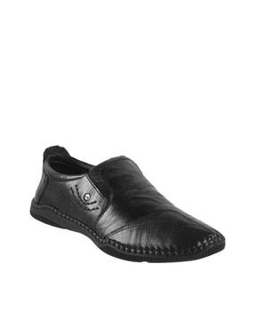 genuine leather loafers