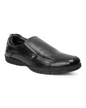 genuine leather slip-on formal shoes