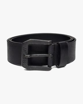 genuine leather textured belt