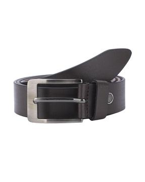 genuine leather wide belt