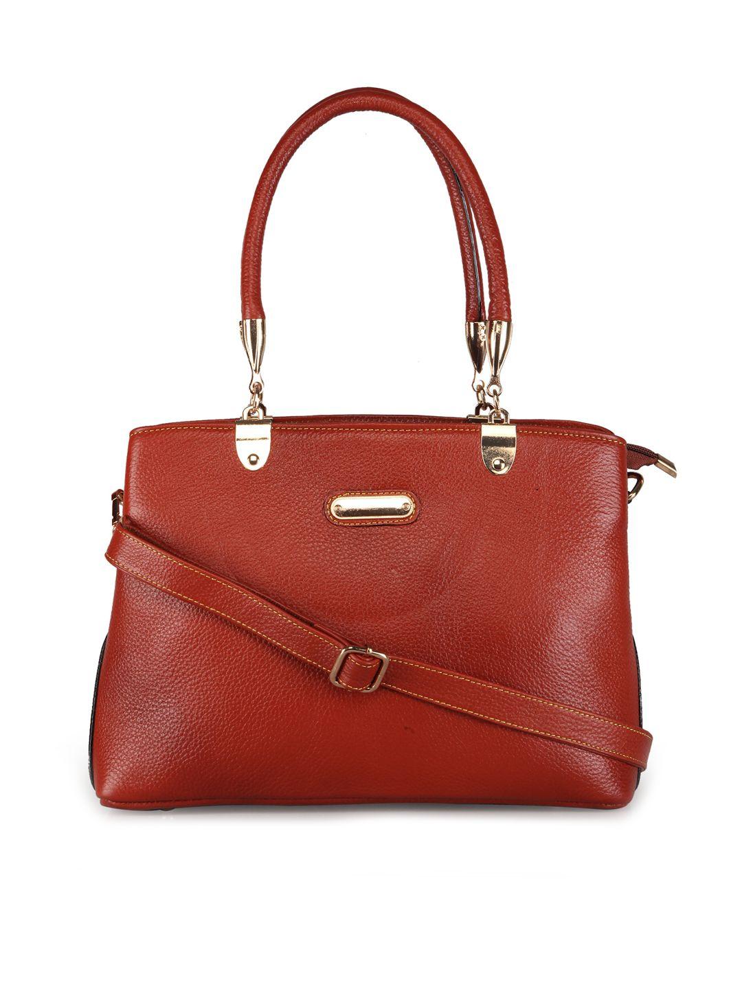 genwayne leather shopper handheld bag
