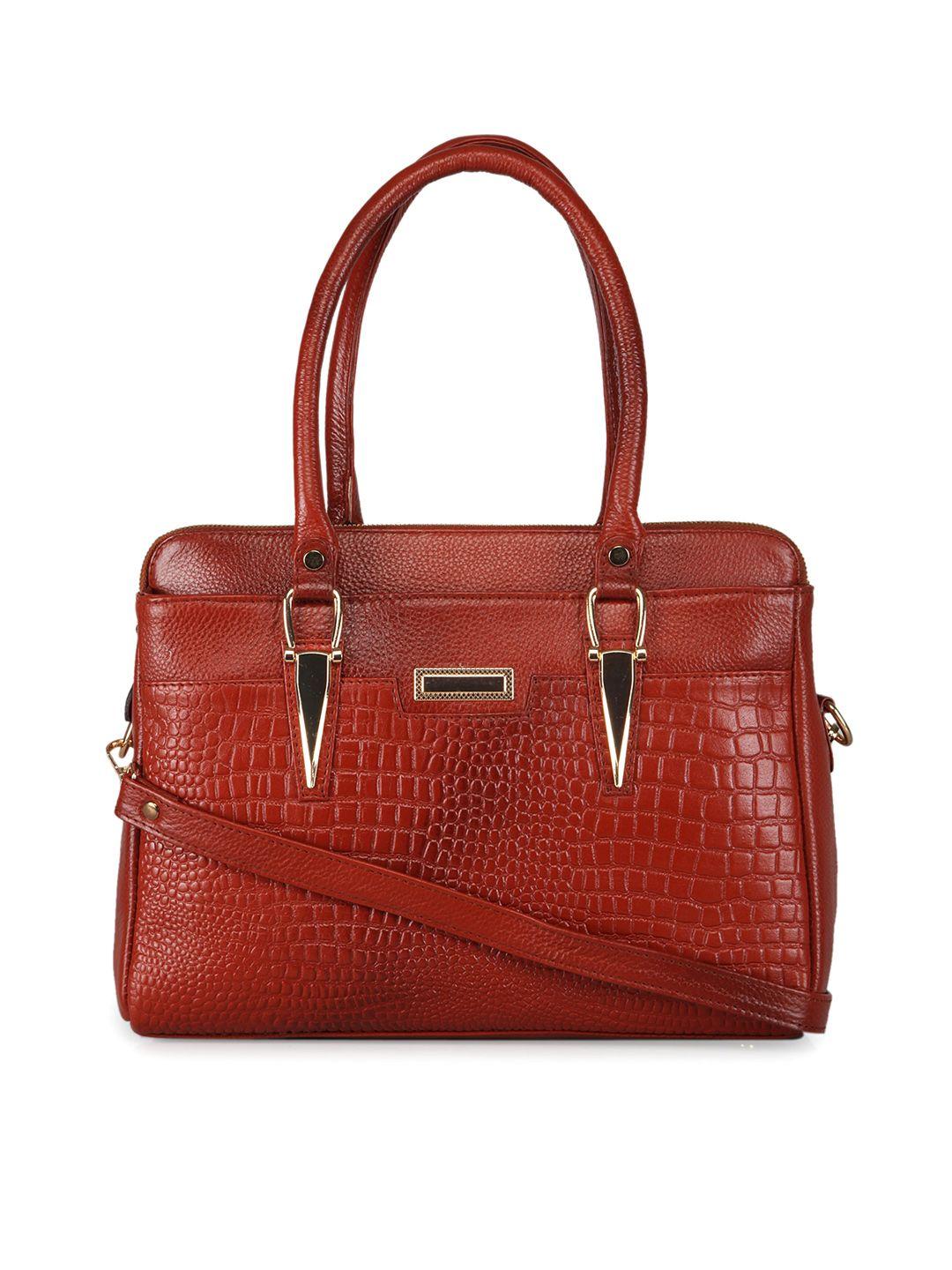 genwayne leather shopper handheld bag