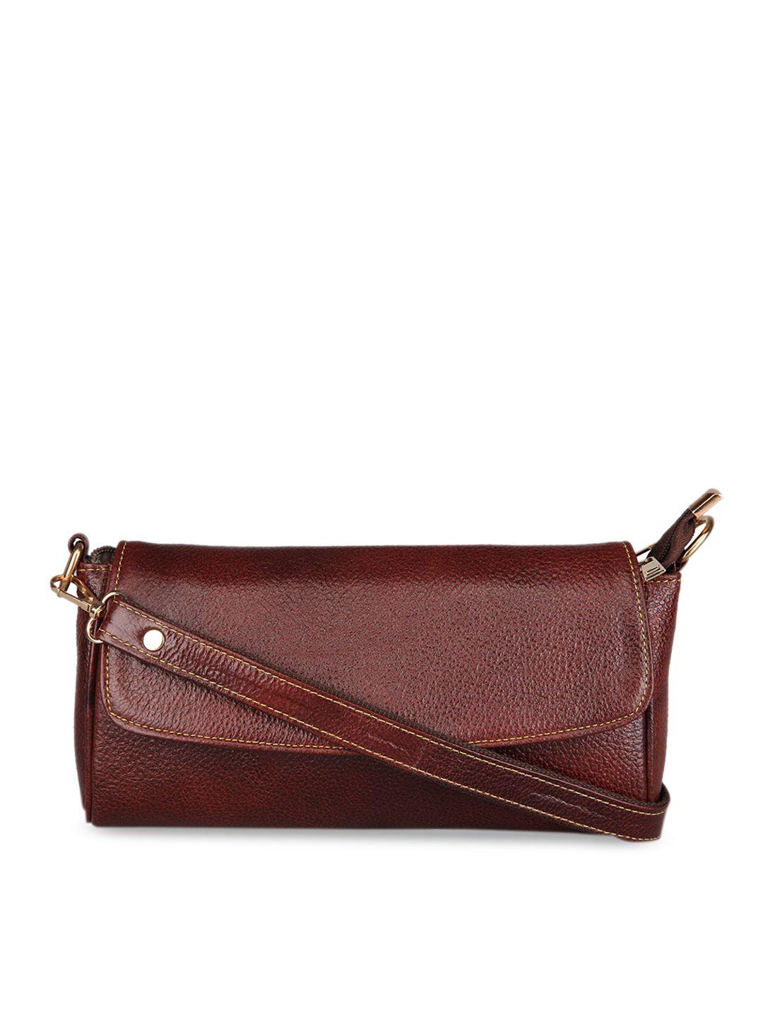 genwayne leather structured sling bag