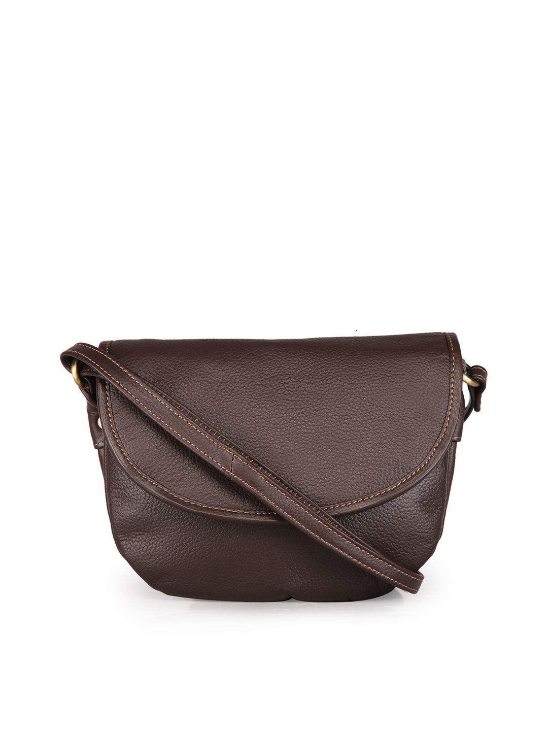 genwayne leather structured sling bag