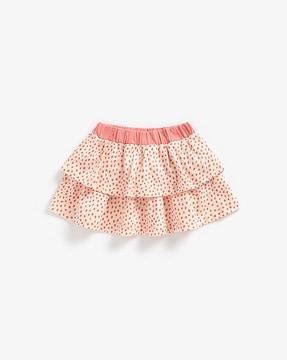 geometric-print-tiered-a-line-skirt