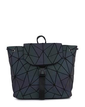 geometric backpack