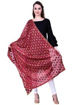 geometric dupatta