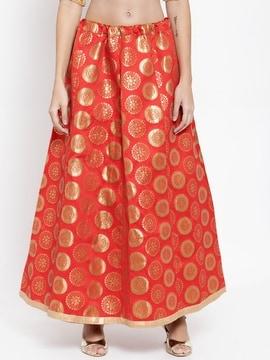 geometric pattern ghagra