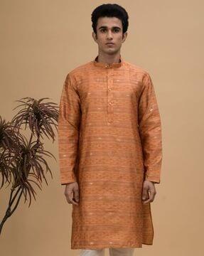 geometric pattern long kurta