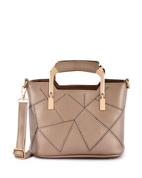 geometric pattern sling bag