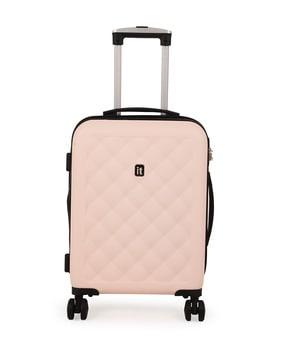 geometric pattern trolley with adjustable handle