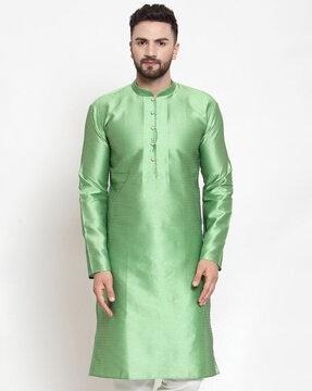 geometric patterned long kurta