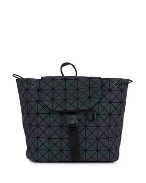 geometric printed everyday backpack