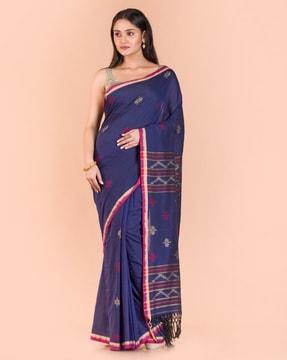 geometric printed traditional saree