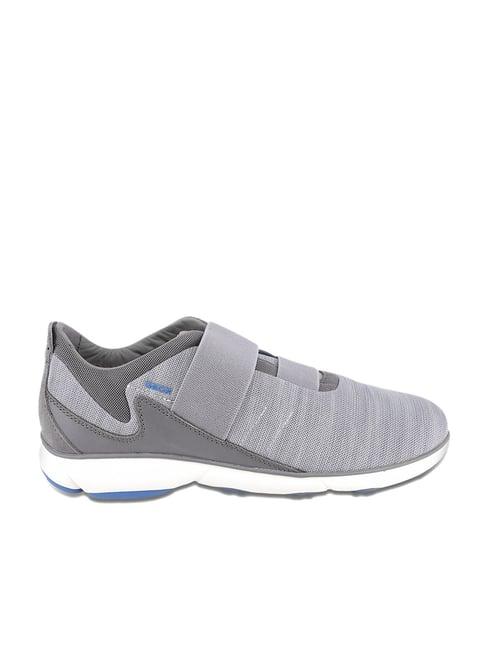 geox men's grey casual sneakers