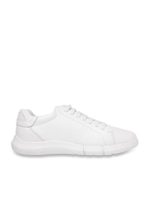 geox men's u adacter white casual sneakers