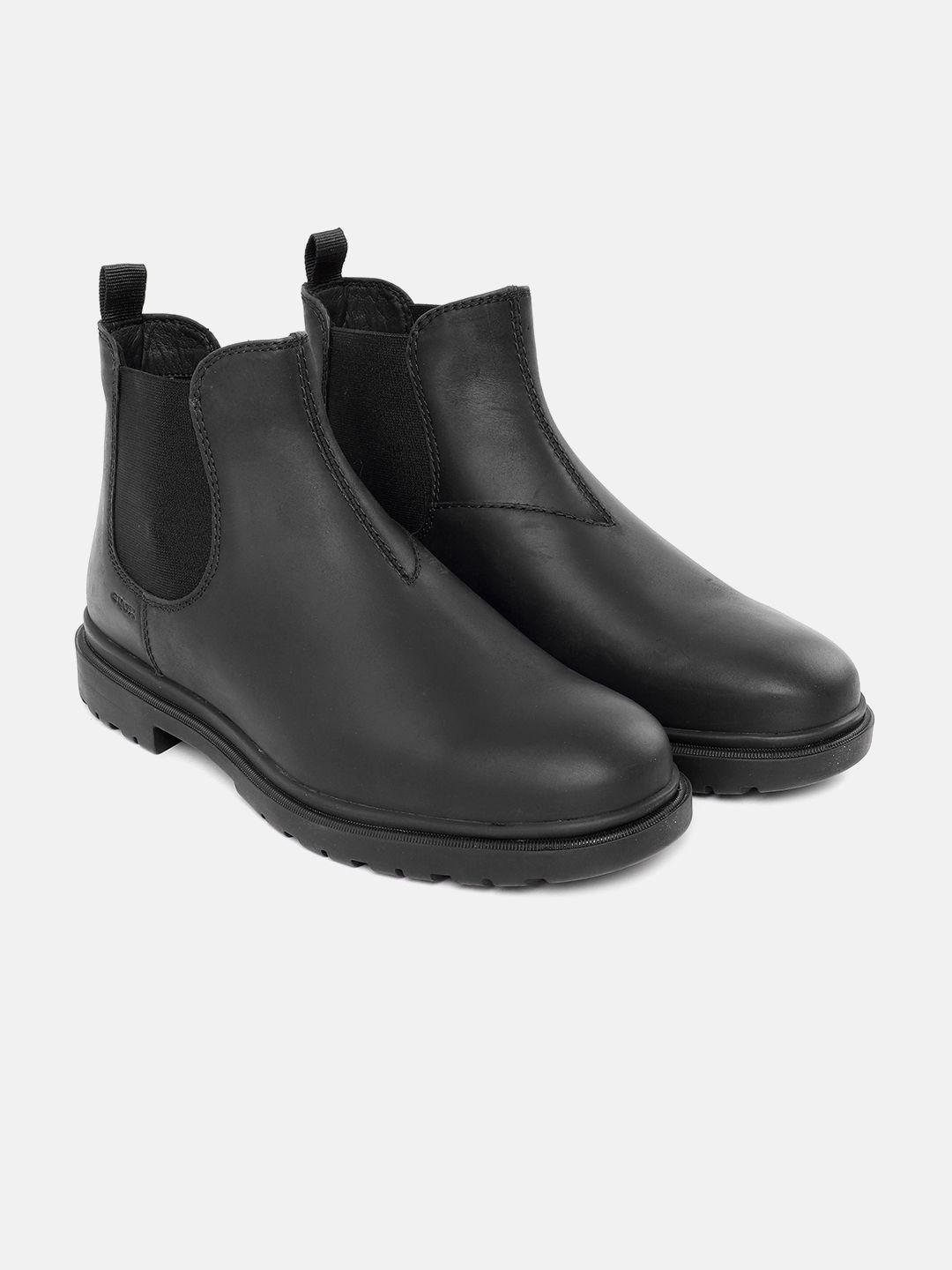 geox men u andalo leather ankle boots