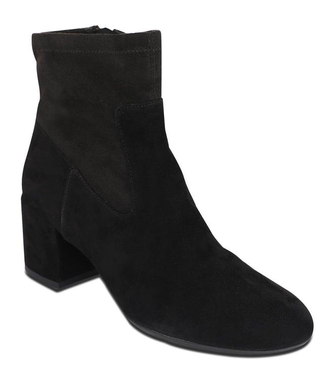 geox women's eleana black ankle boots