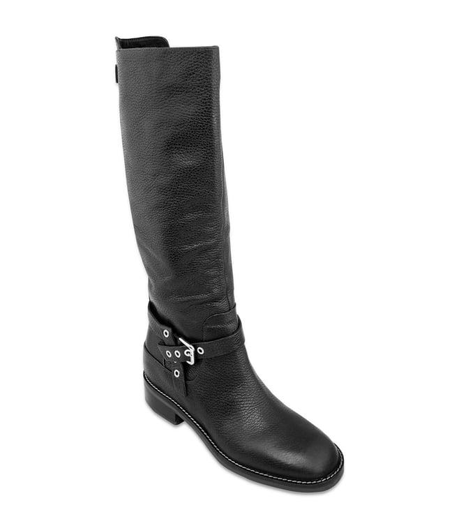 geox women's larysse black boots