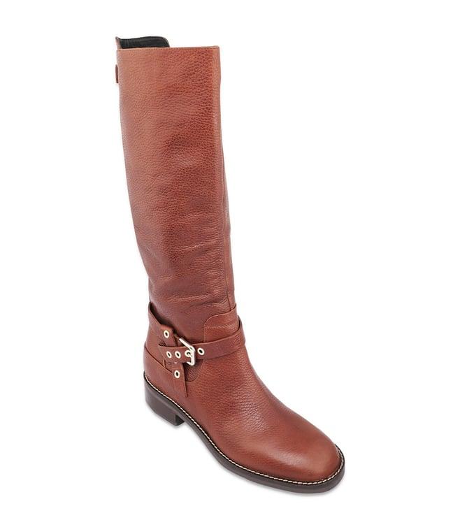 geox women's larysse brown boots